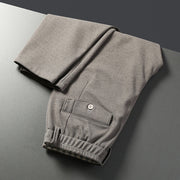 Men's Business Woolen Straight Casual Pants