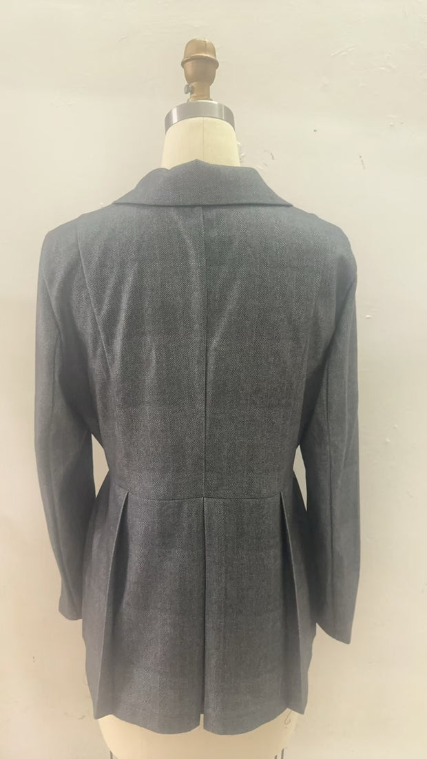 Women's Coarse Flower Slim-fit Fashion Blazer