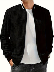 Men's Casual Fashion Stand Collar Jacket