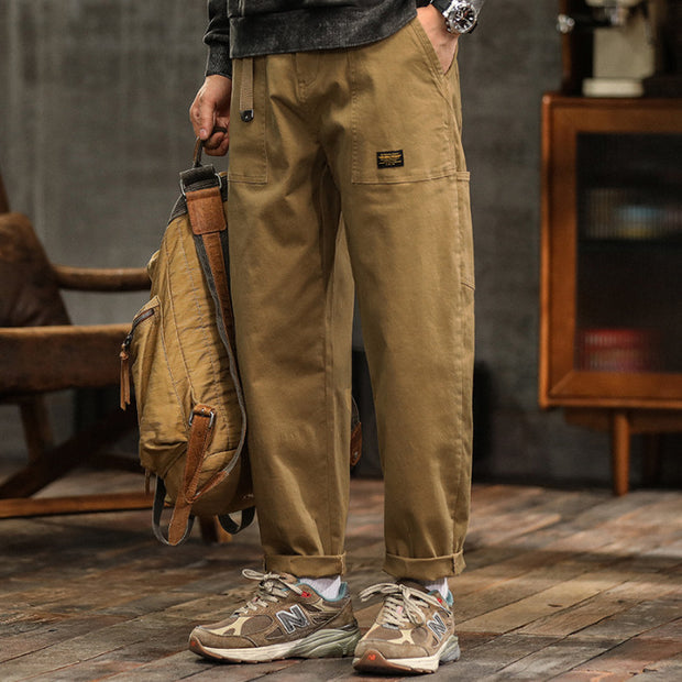 Trendy Men's Clothing Retro Overalls Fashion Brand