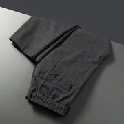 Men's Business Woolen Straight Casual Pants